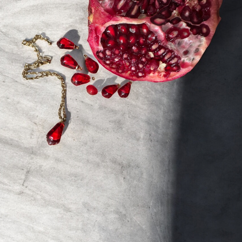 BRACCIALE “CHICCO DI MELAGRANA”