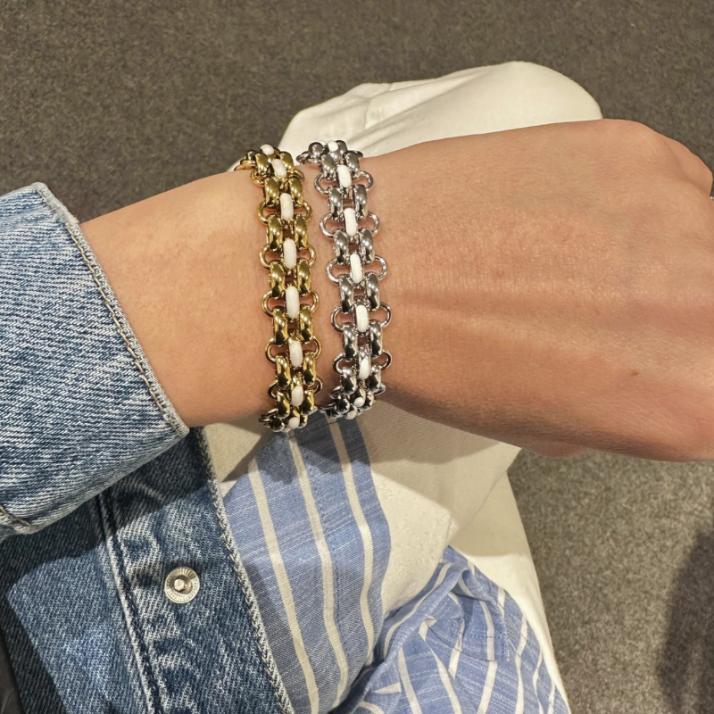 BRACCIALE “INTRECCIO BIANCO”
