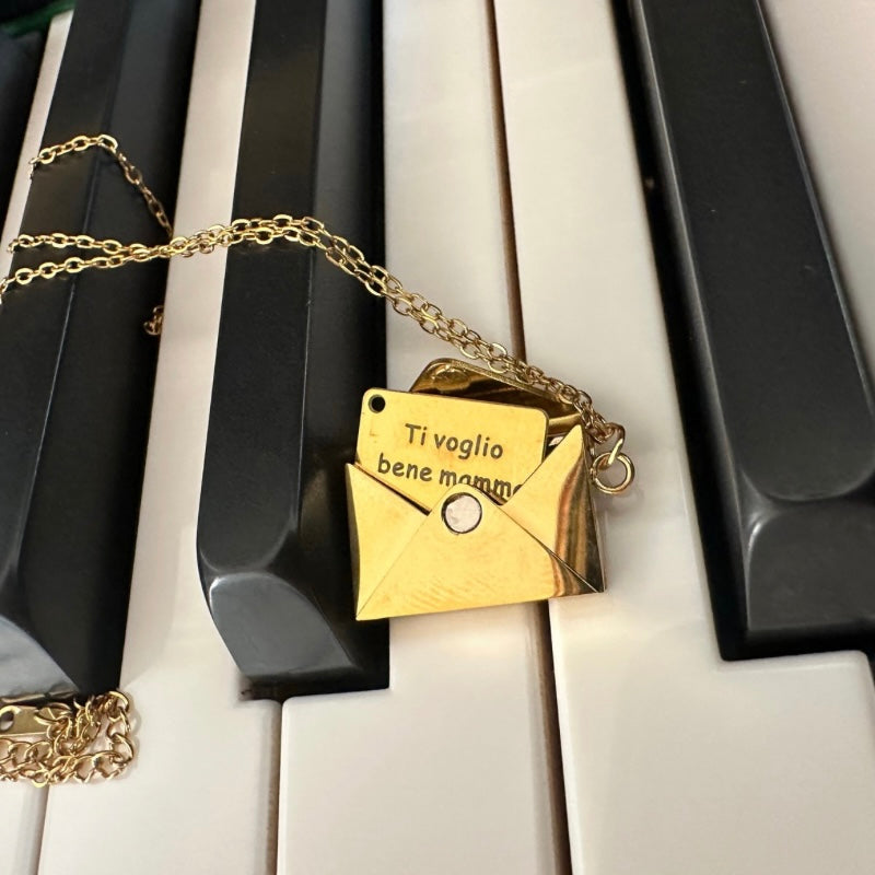 COLLANA CON MESSAGGIO