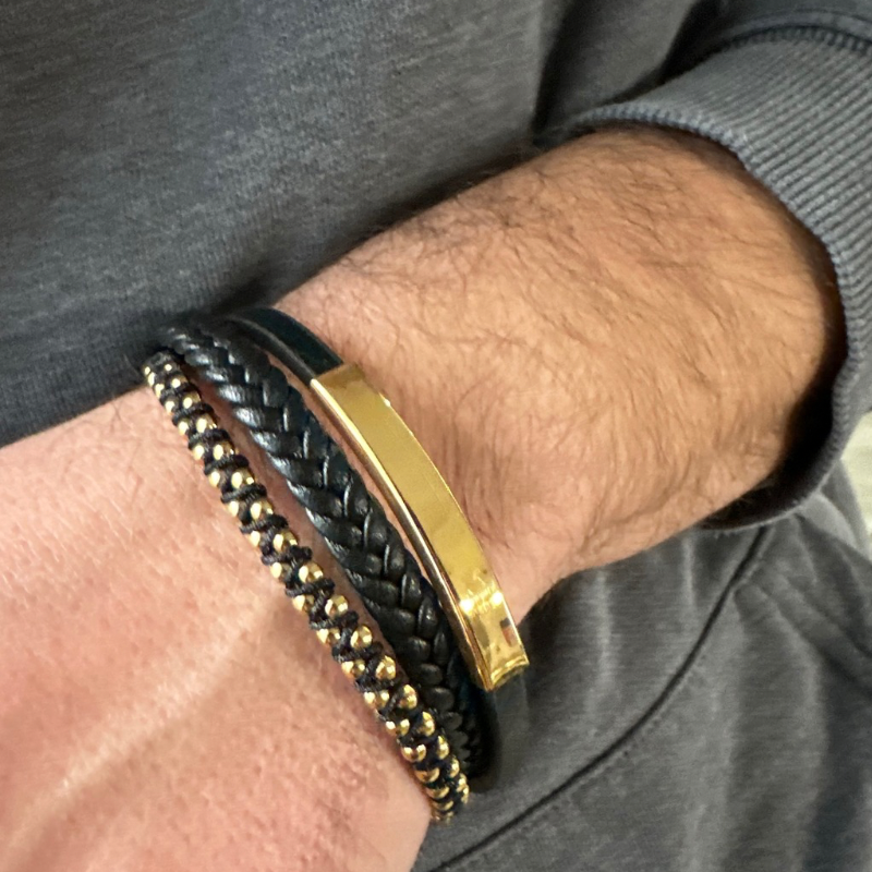 BRACCIALE “3 FILI ORO”