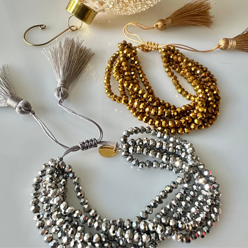 BRACCIALE MULTIFILO ORO