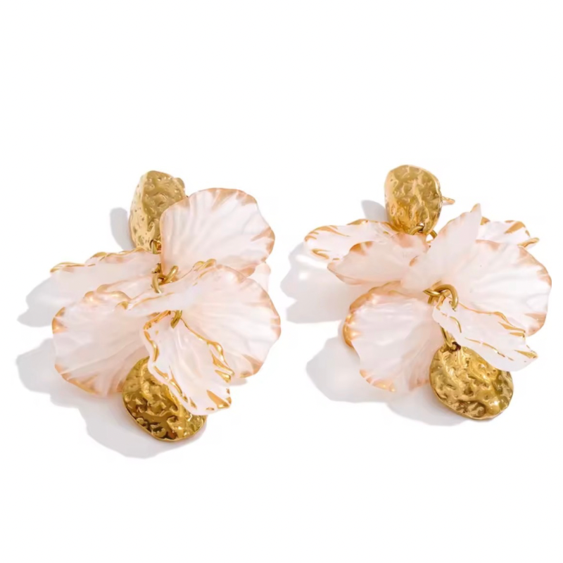ORECCHINI “PETALI D’ALGA”
