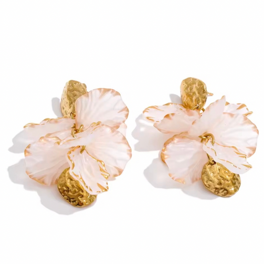 ORECCHINI “PETALI D’ALGA”
