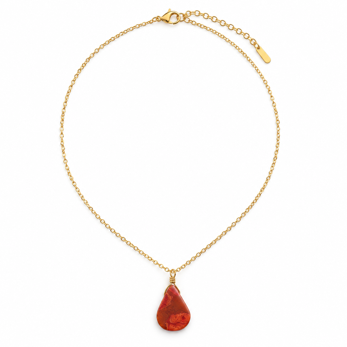 COLLANA “GOCCIA DI CORALLO”