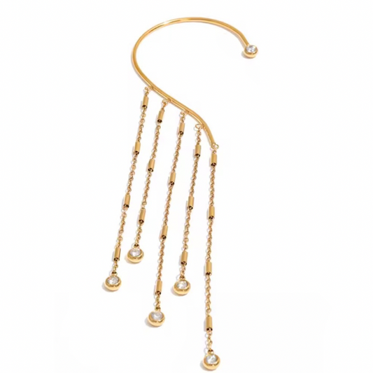 EAR CUFF “ZIRCONI”