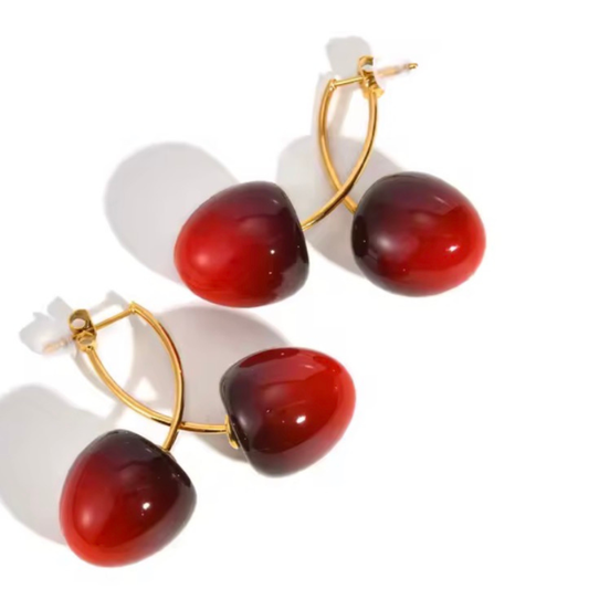 ORECCHINI “CILIEGIE COMPONIBILI”