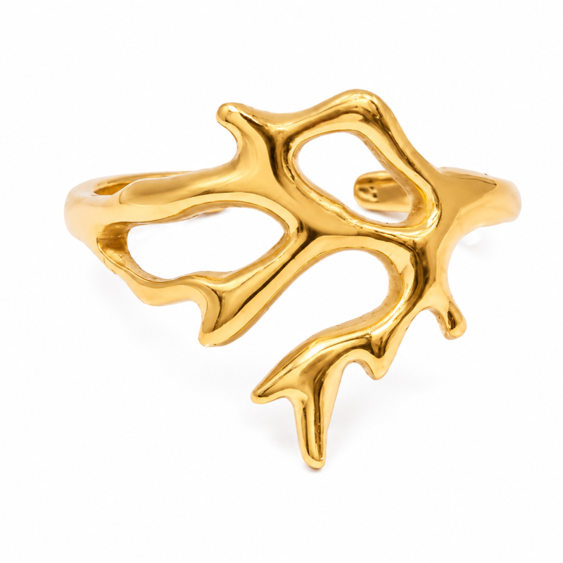 ANELLO REGOLABILE “CORALLO”