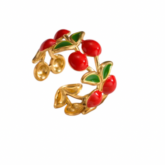 ANELLO REGOLABILE “CILIEGIE”