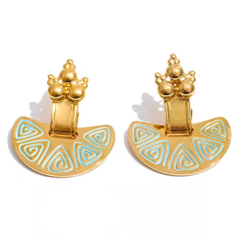 ORECCHINI “SABBIA E ORO”