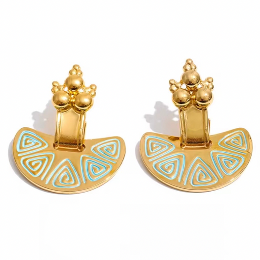 ORECCHINI “SABBIA E ORO”