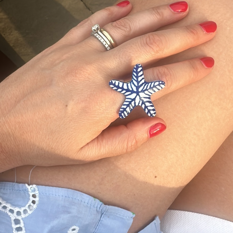 ANELLO “STELLA BLU LEVANTE”