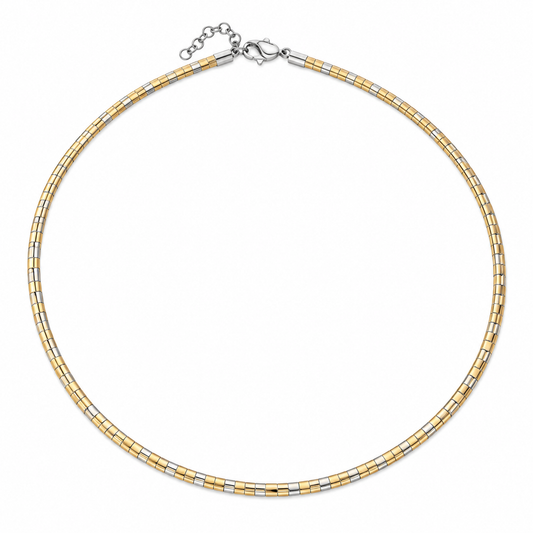 COLLANA “RETRÓ” BICOLORE