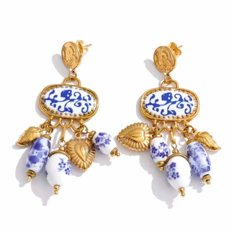 ORECCHINI “ PENDENTI BLUE LEVANTE”