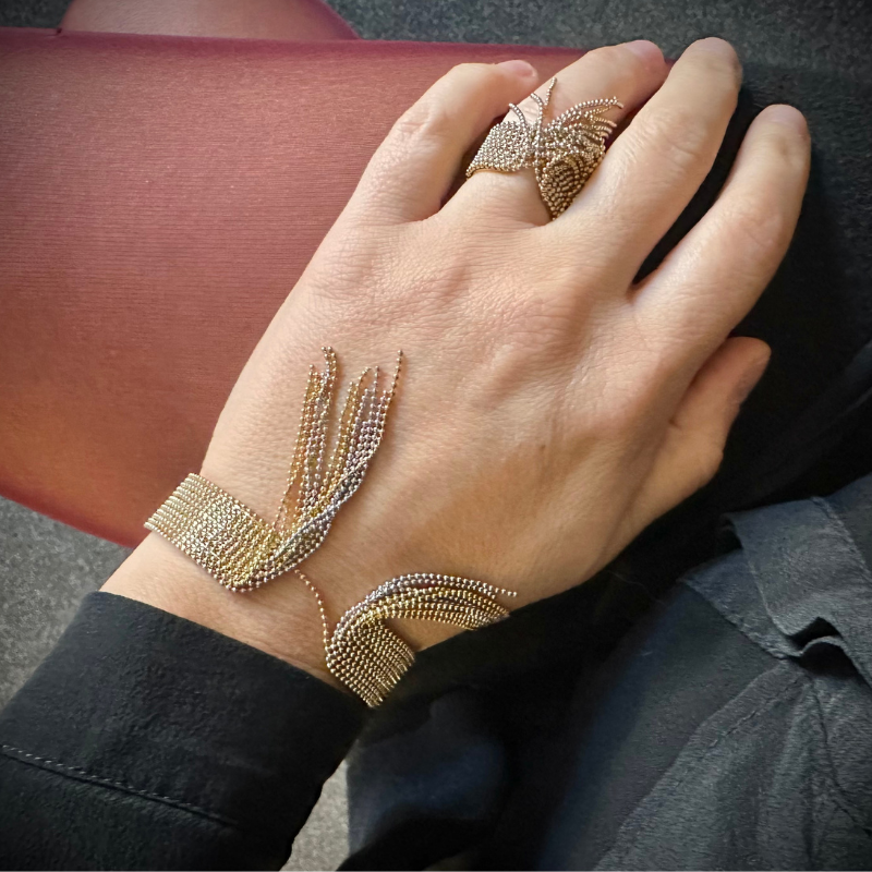 ANELLO REGOLABILE “FRANGE”