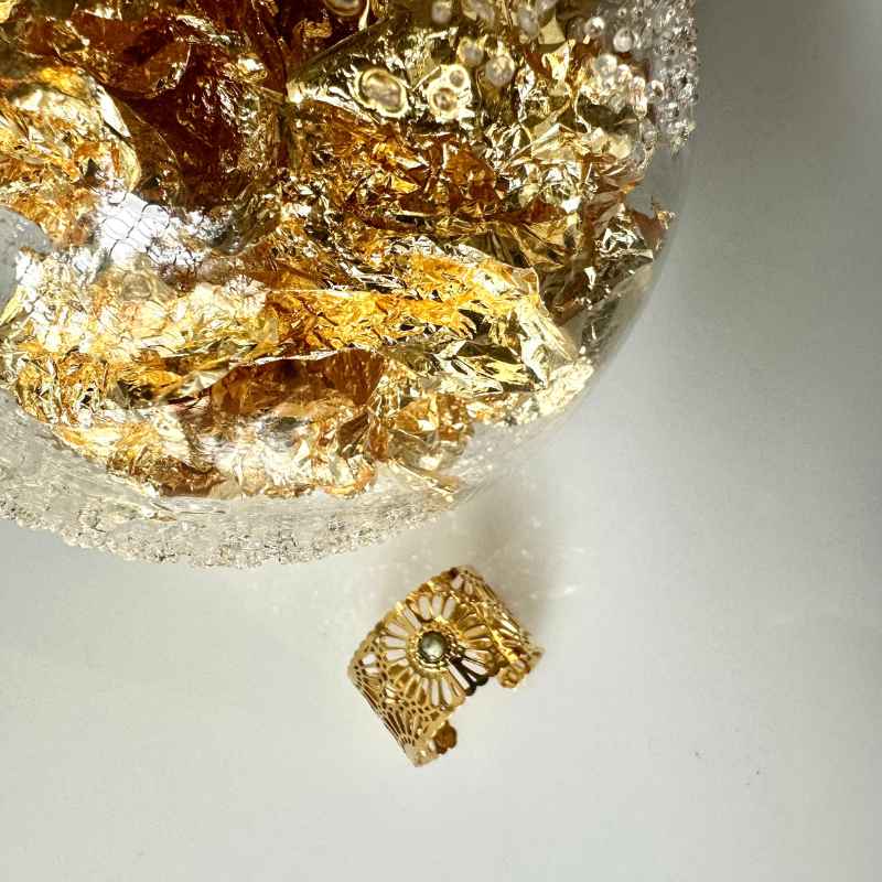 ANELLO REGOLABILE INTAGLIATO