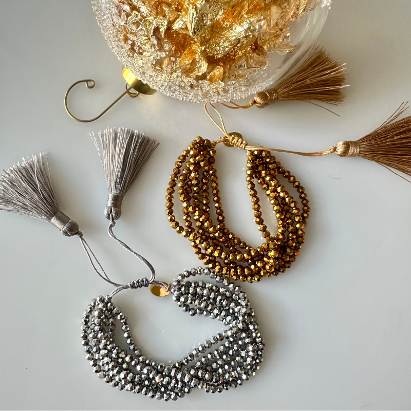 BRACCIALE MULTIFILO ORO